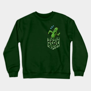 Cactuar in your pocket! Crewneck Sweatshirt